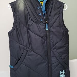 Under Armour Black Puffer Vest Size Small